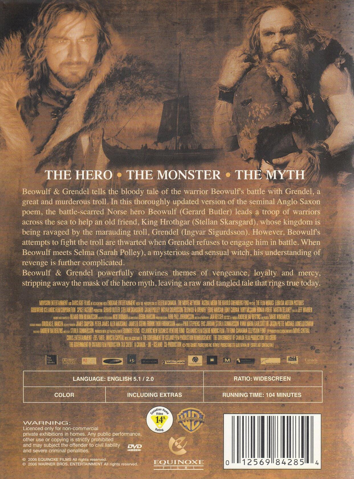 Beowulf and Grendel (Widescreen) [DVD] - Good