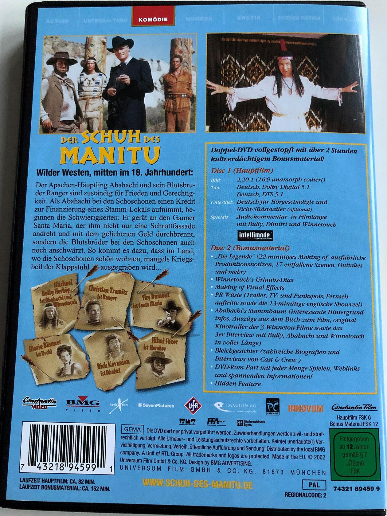 Der Schuh des Manitu [DVD] [Import] [DVD] - Good