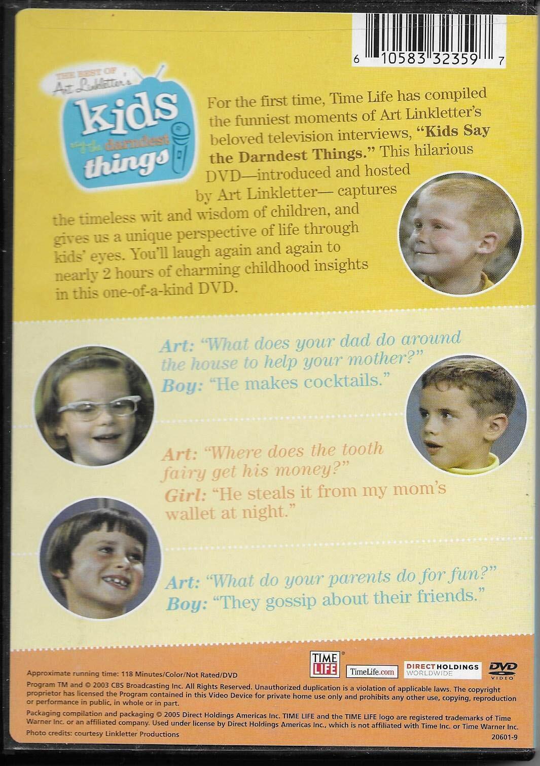 The Best of Art Linkletter's Kids Say the Darnest Things [DVD] - Good