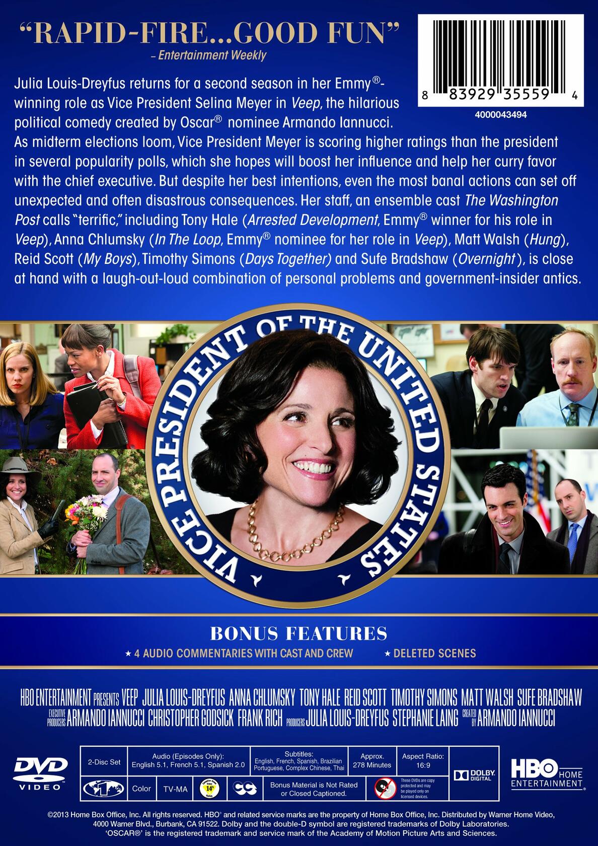 Veep: The Complete Second Season [DVD]