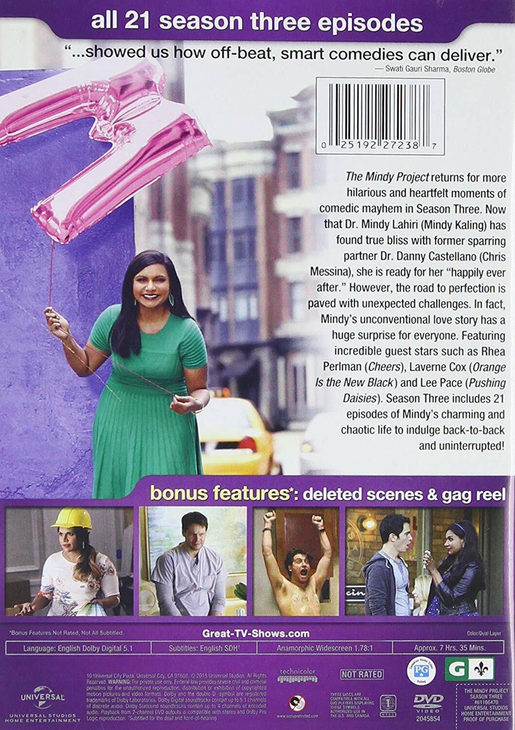 The Mindy Project: Season 3 [DVD] - Good