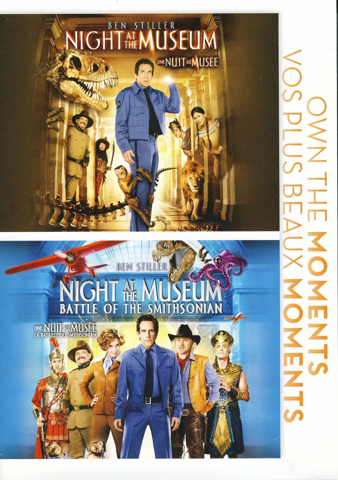 Night At The Museum / Night At The Museum 2: Escape From The Smithsonian [DVD]