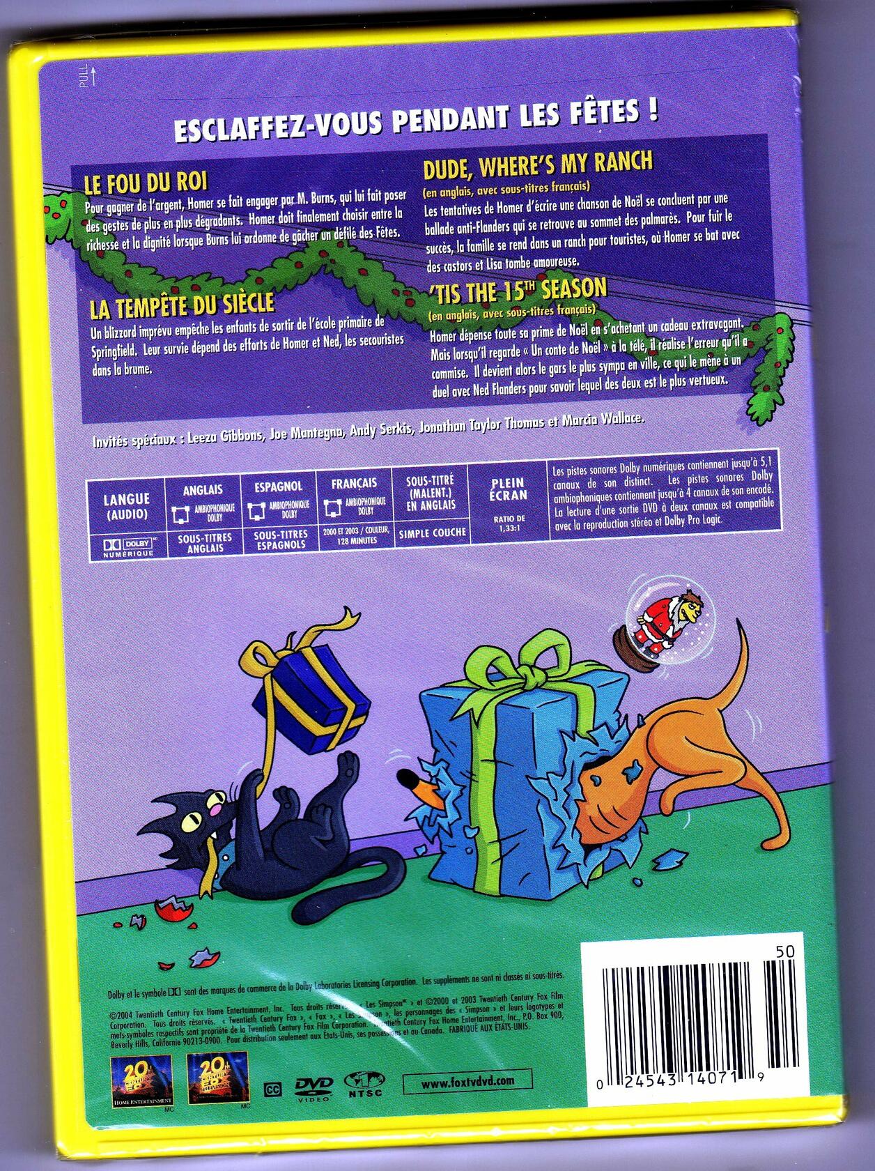 SIMPSONS V2 CHRISTMAS [DVD] - Good