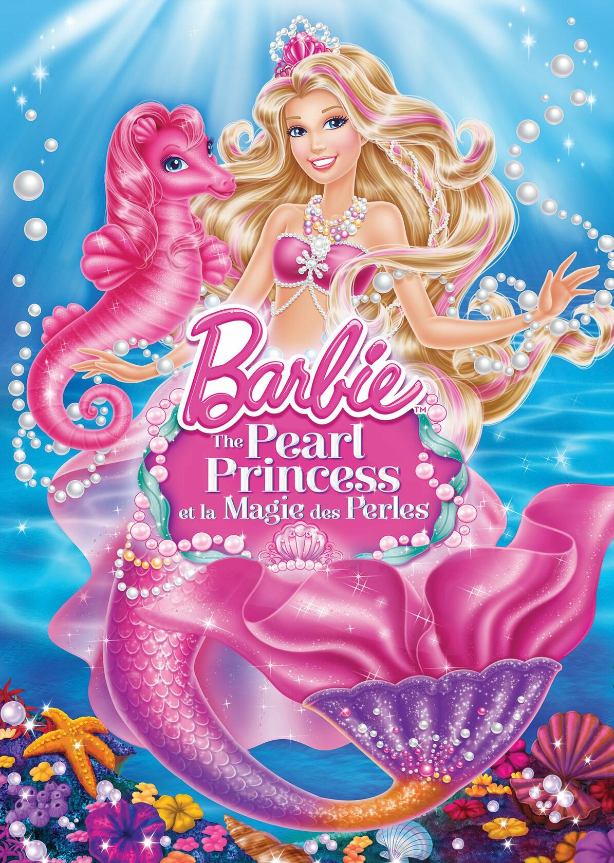Barbie The Pearl Princess (Bilingual) [DVD] - Good