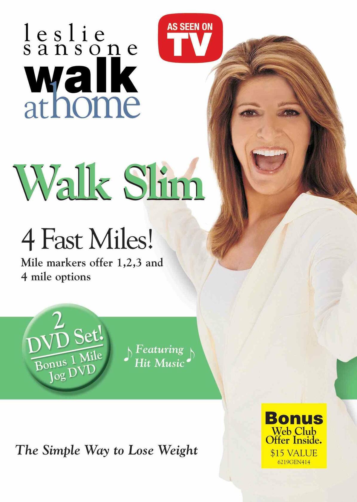 Leslie Sansone: Walk Slim - 4 Fast Miles [DVD]