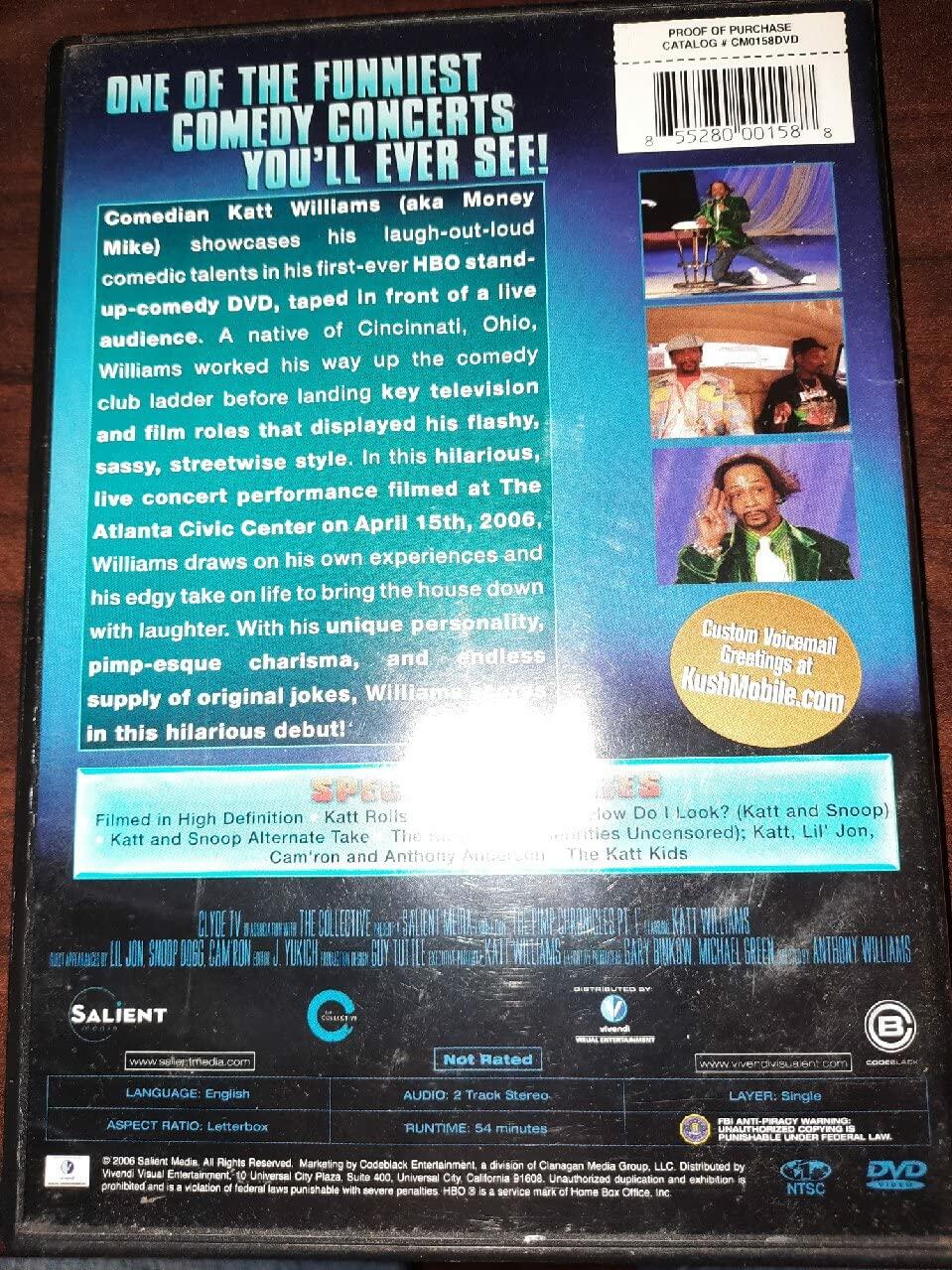KATT WILLIAMS THE PIMP CHRONICLE PT 1 BY WILLIAMS,KATT (DVD) [DVD] - Good