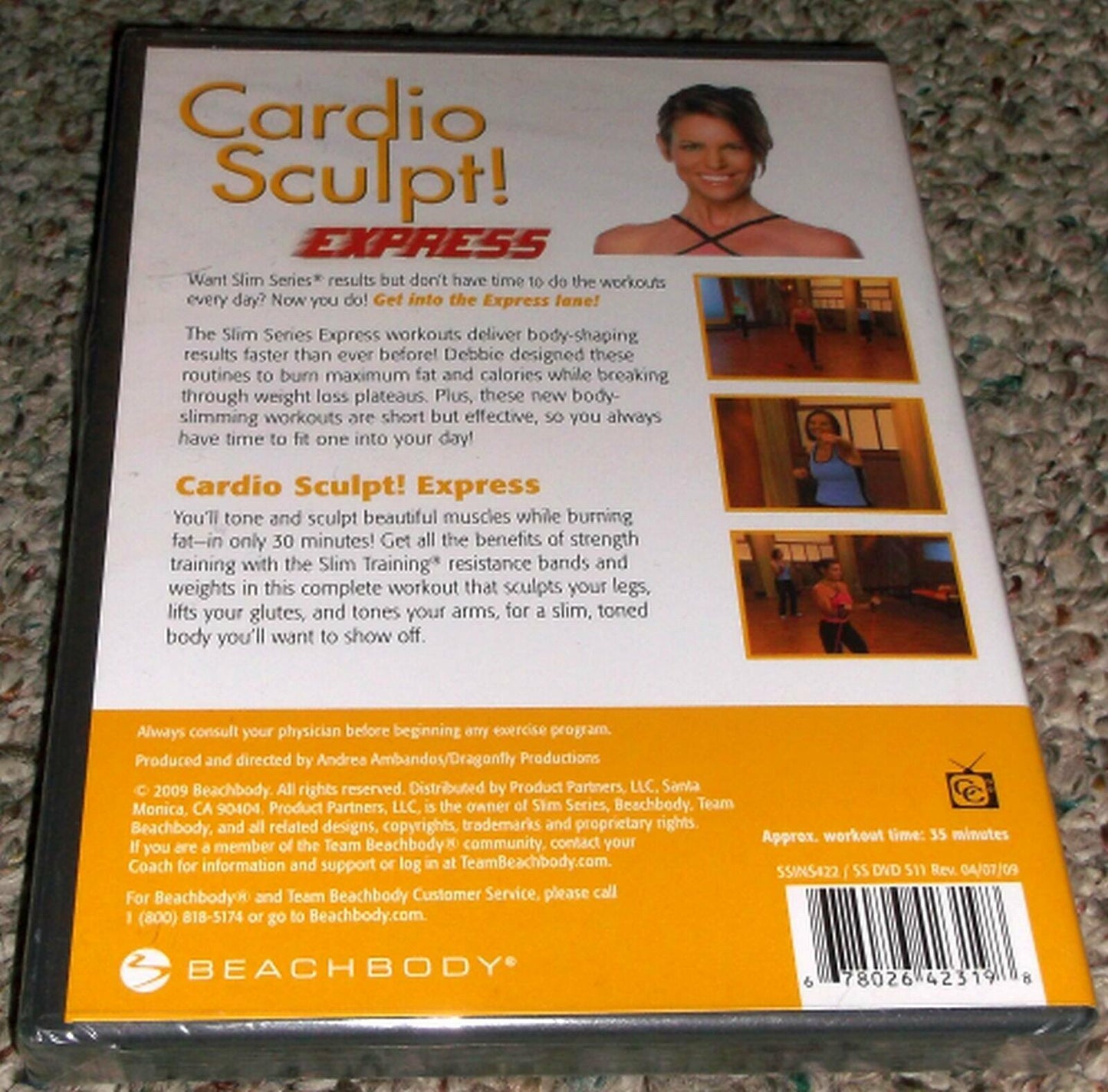 Cardio Sculpt! Express (Debbie Siebers' Slim Serie [DVD]