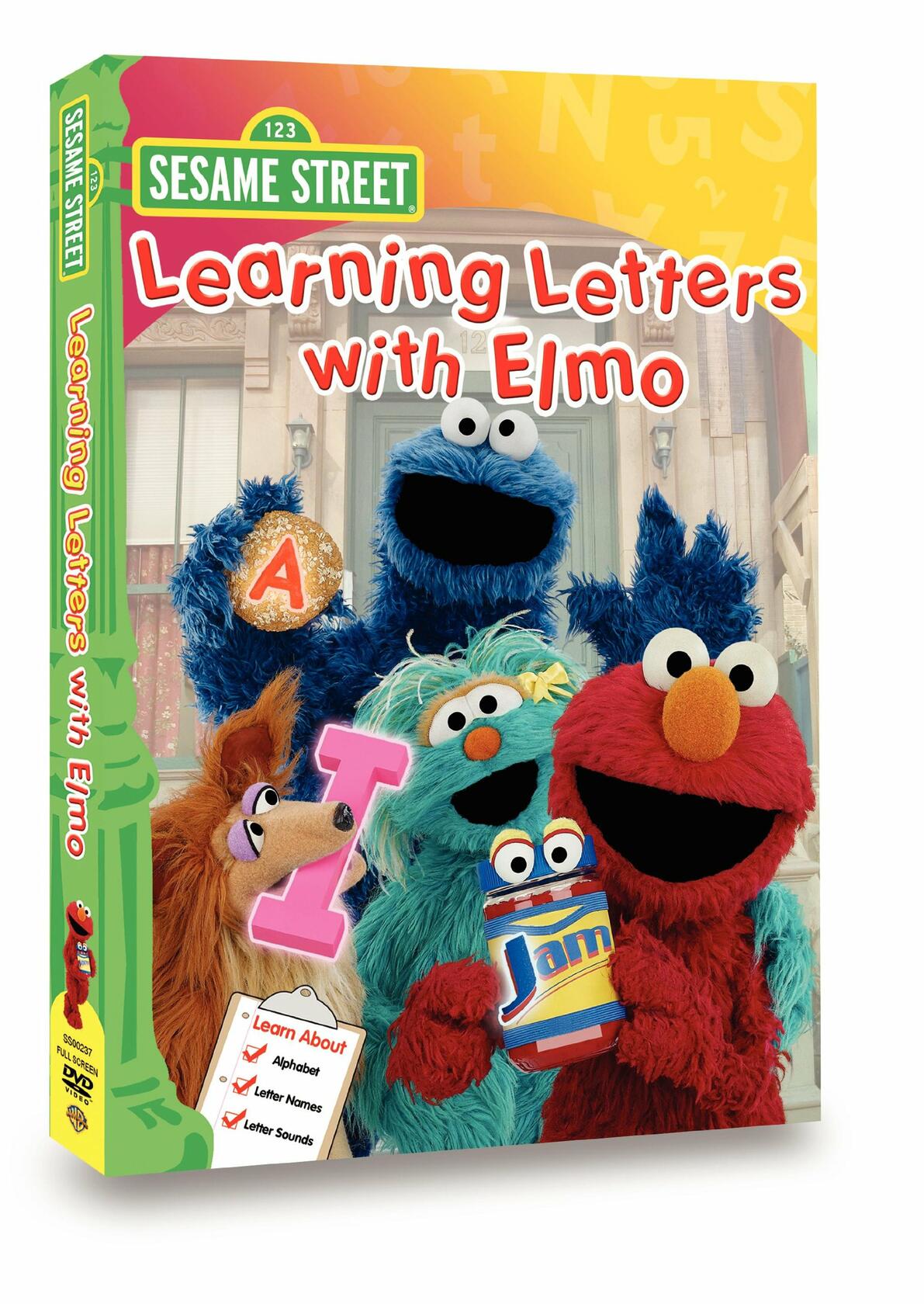 Learning Letters With Elmo [DVD] - Good