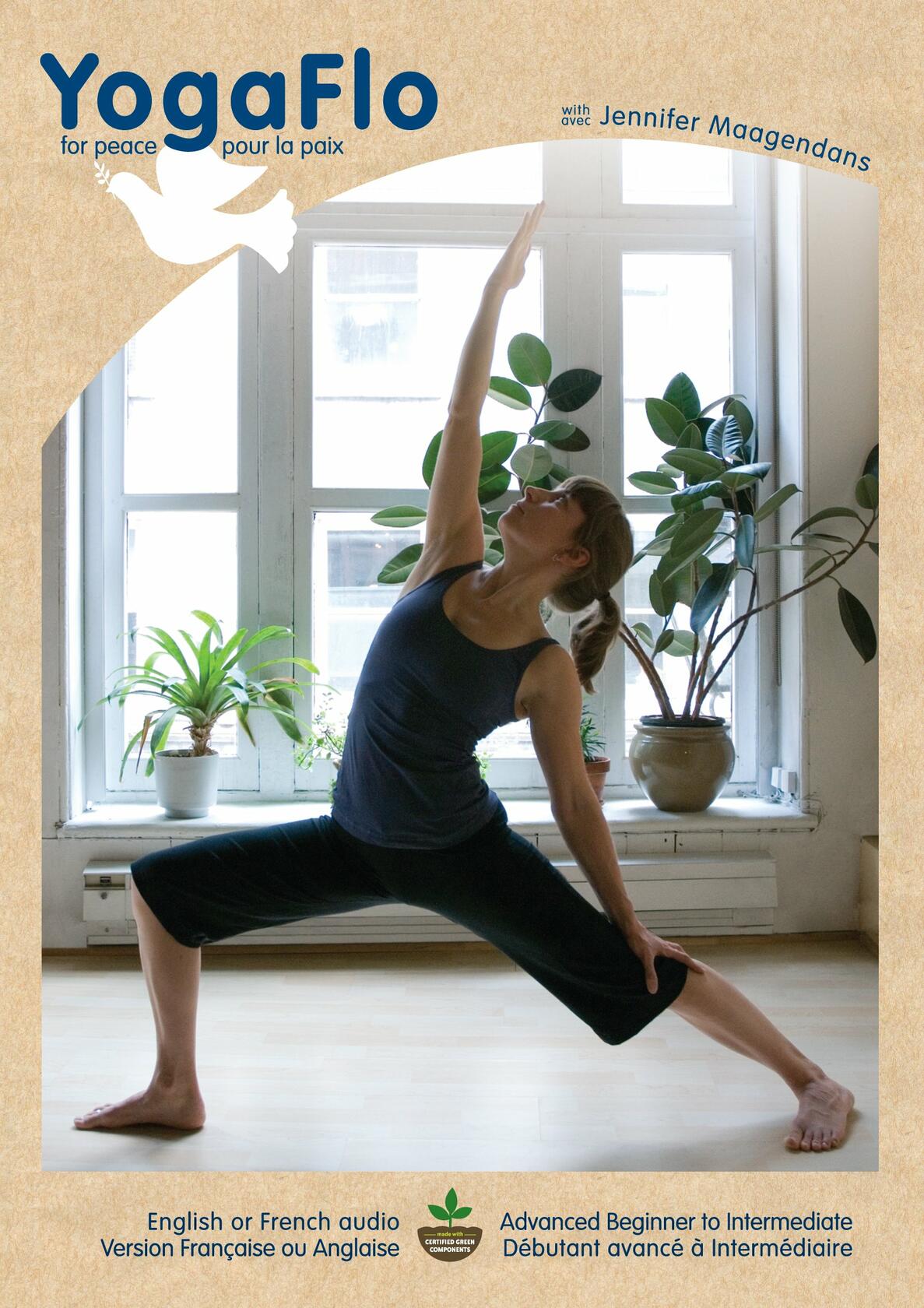 YogaFlo for Peace (Bilingual) [DVD] - Good