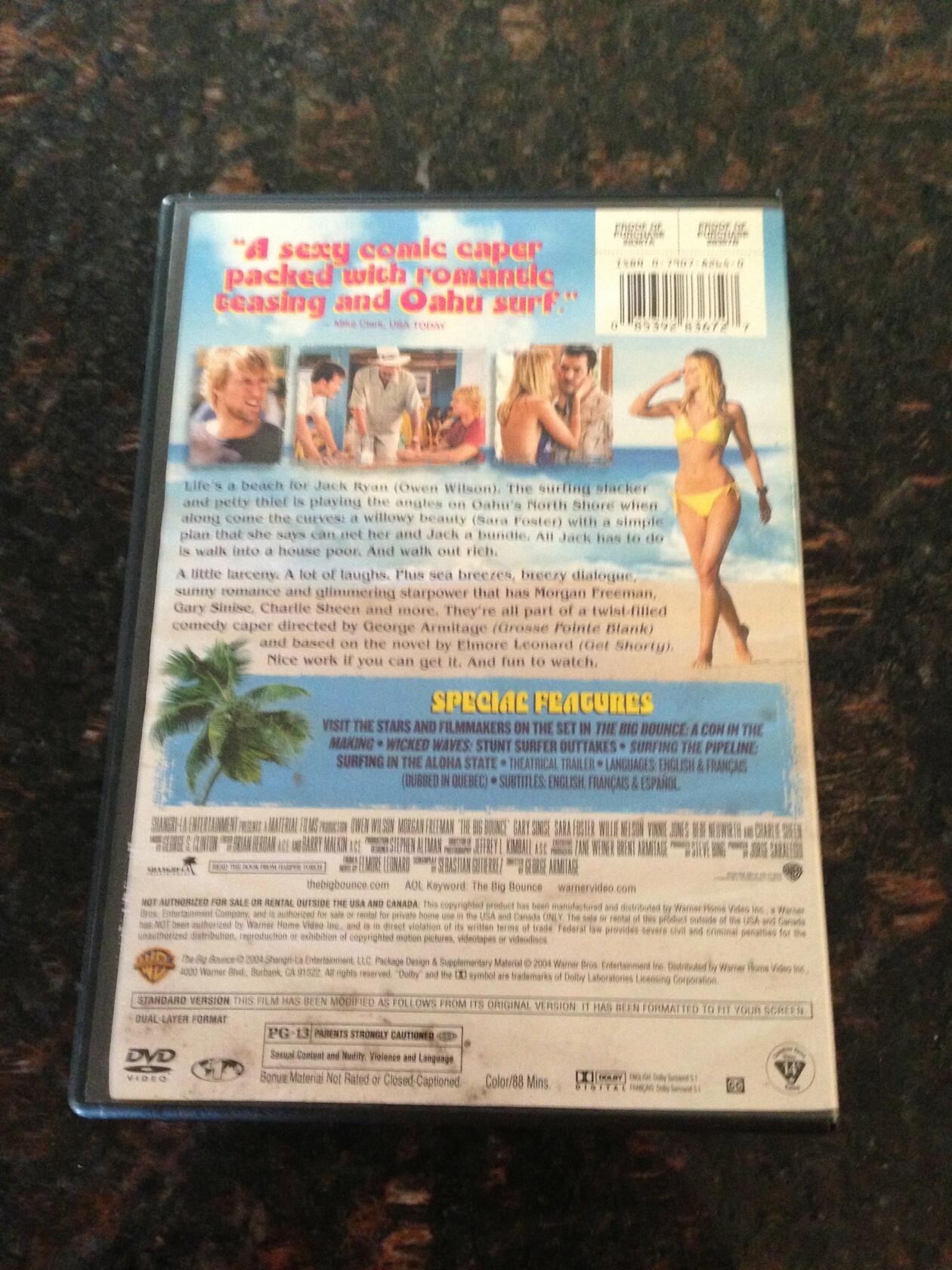 The Big Bounce (Full Screen Edition) (Bilingual) [Import] [DVD] - Good