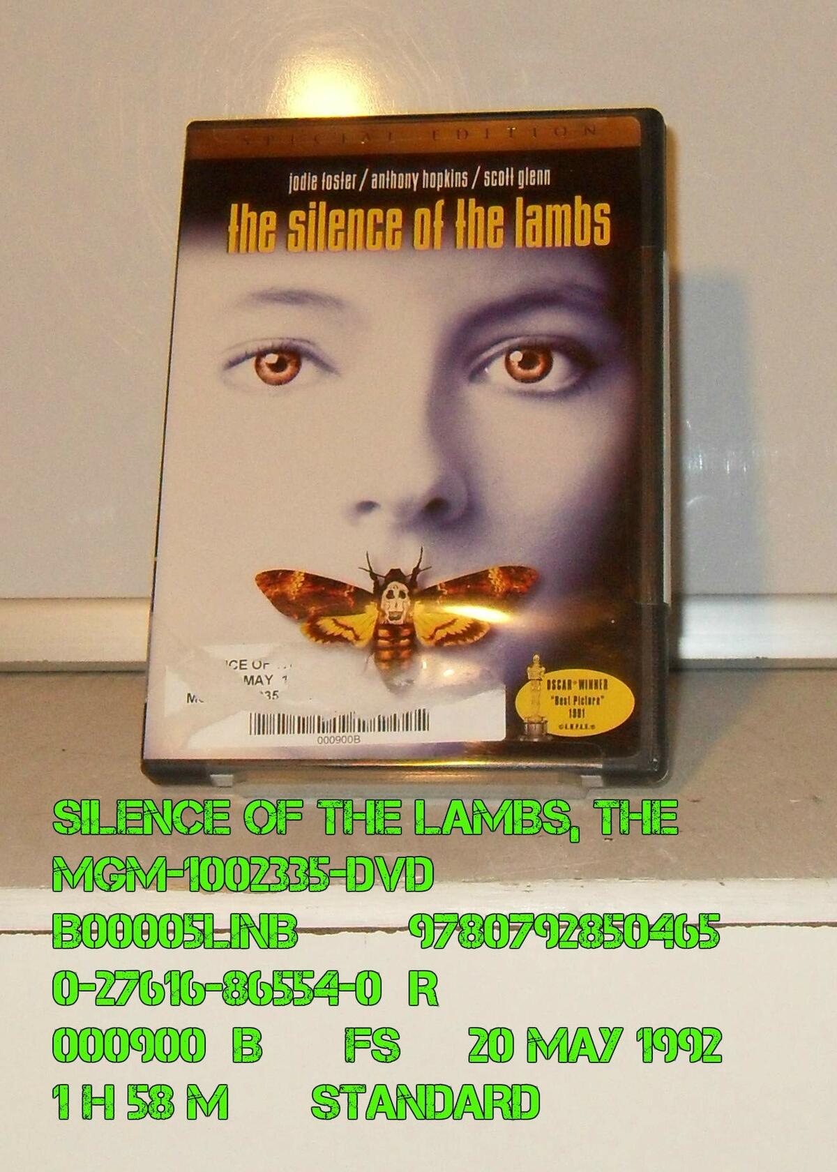 The Silence of the Lambs (Special Edition) (Bilingual) [DVD] - Good
