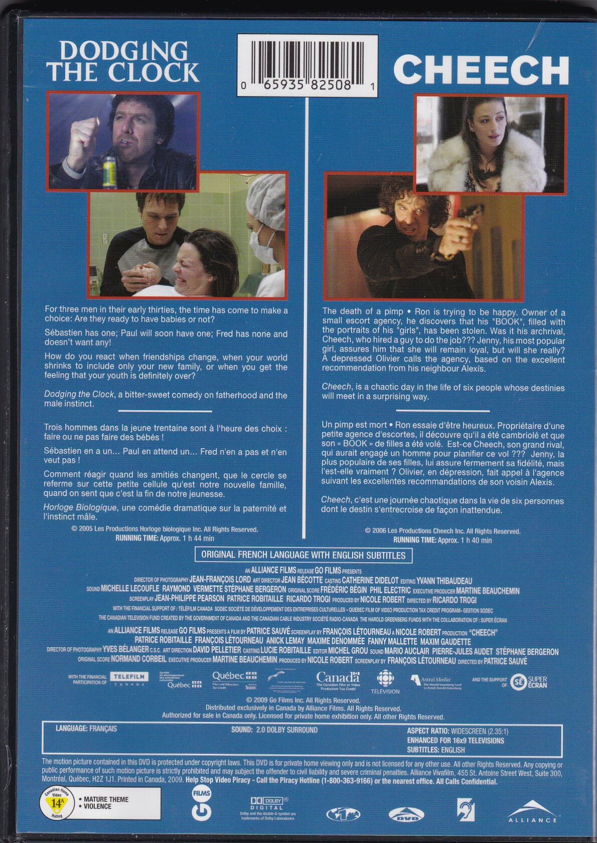 Cheech / Horloge Biologique [DVD] - Good