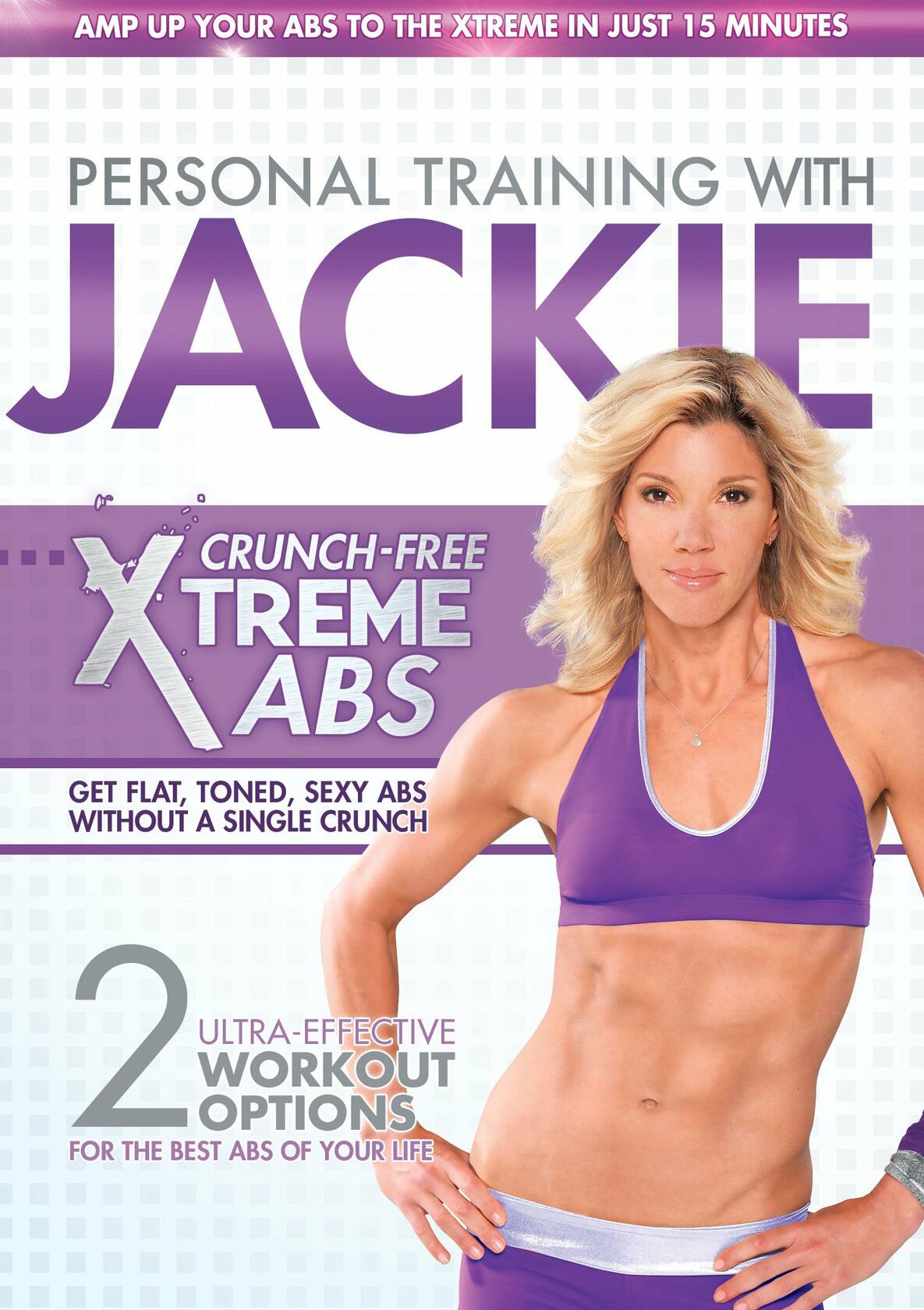 Personal Training with Jackie: Crunch-Free Xtreme Abs [DVD] - Like New