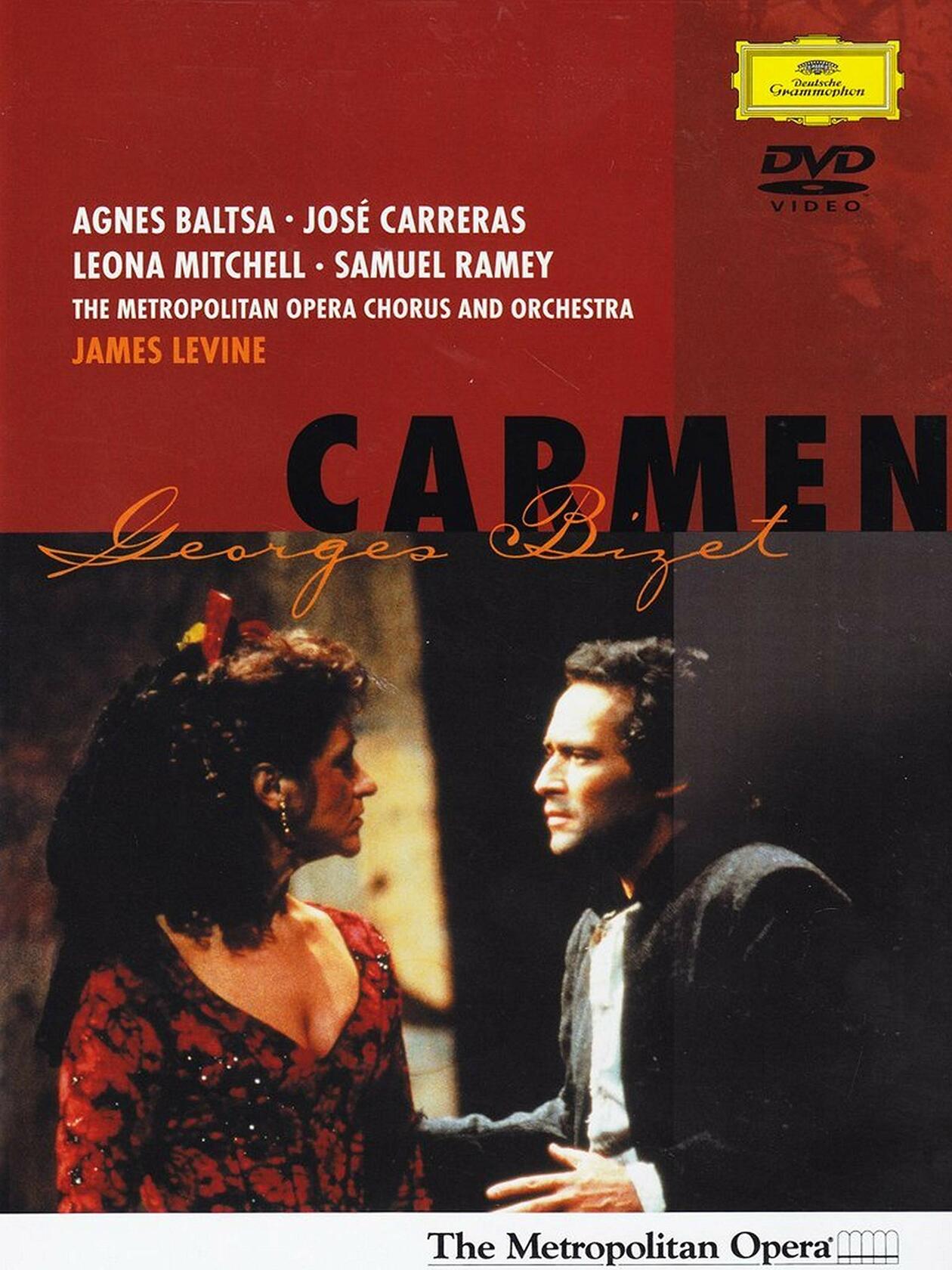 Bizet - Carmen / Levine, Baltsa, Carreras, Metropolitan Opera [DVD] - Like New