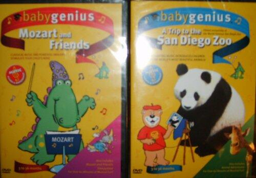 Baby Genius 2 Pack - A Trip to the San Diege Zoo and Mozart and Friends