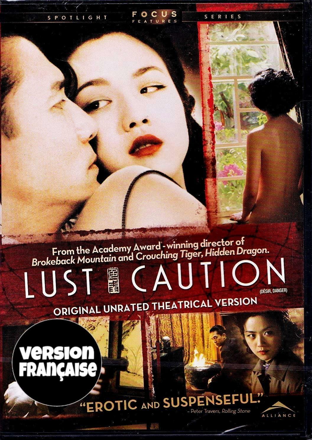 Désir, Danger - Lust, Caution (French Version - with English Subtitles) 2007 (Widescreen) Régie au Québec (Cover Bilingue) Original Unrated Theatrical Version