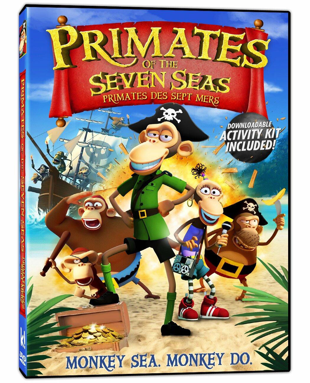 Primates of the Seven Seas / Primates des sept mers (Bilingual) [DVD] - Good