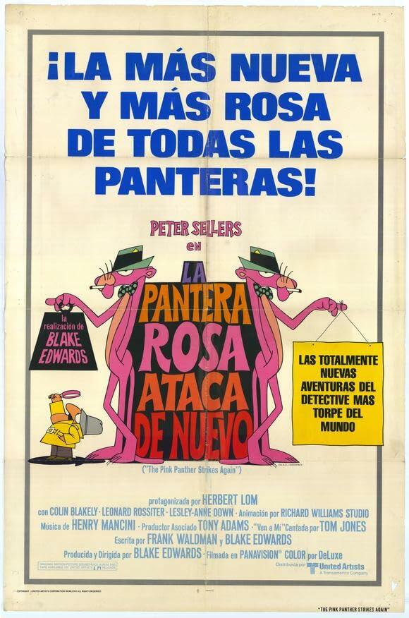 The Pink Panther Strikes Again (Widescreen/Full Screen) (Bilingual) [DVD] - Like New