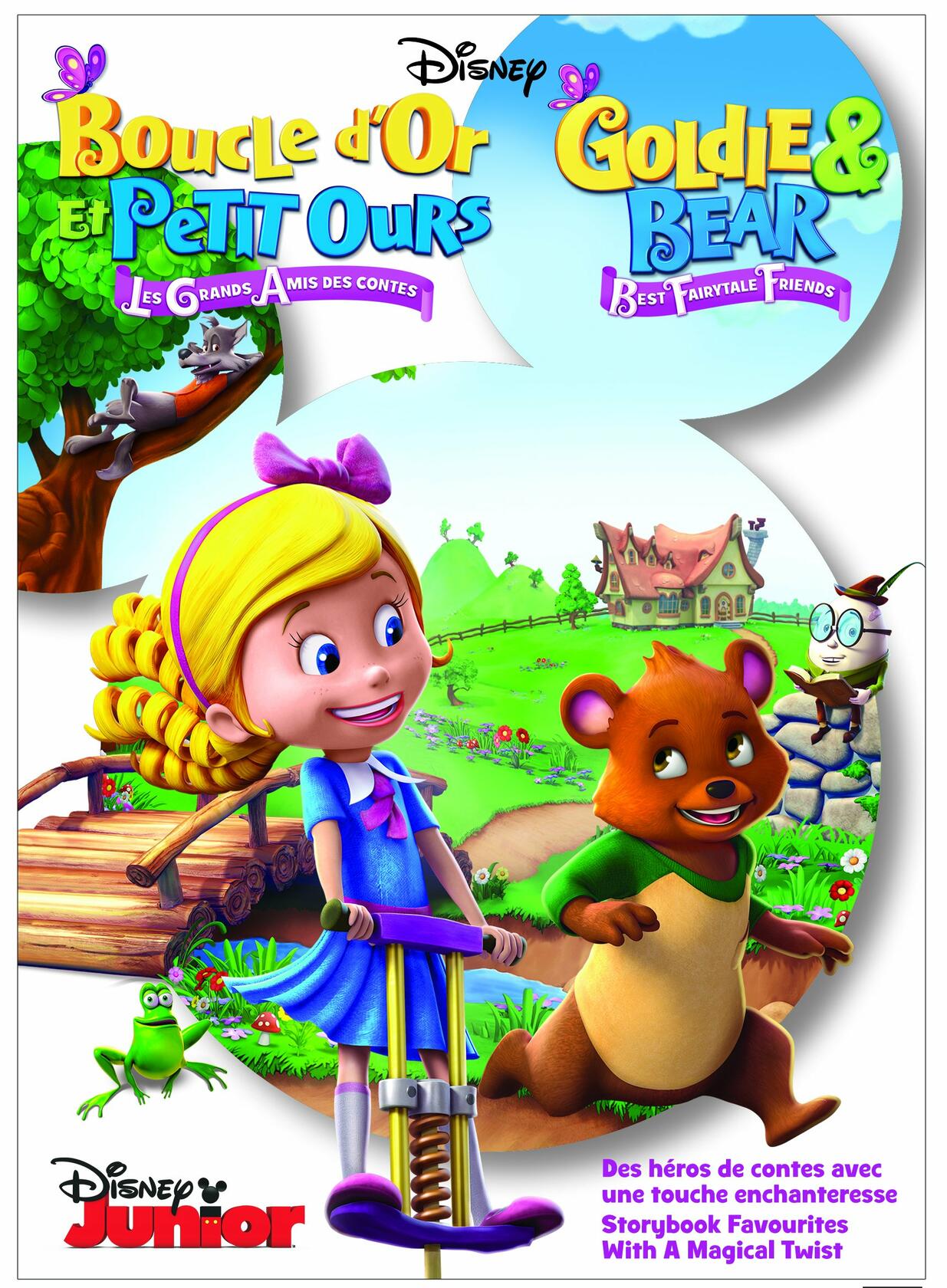 Goldie & Bear: Best Fairytale Friends (Bilingual) [DVD] - Like New