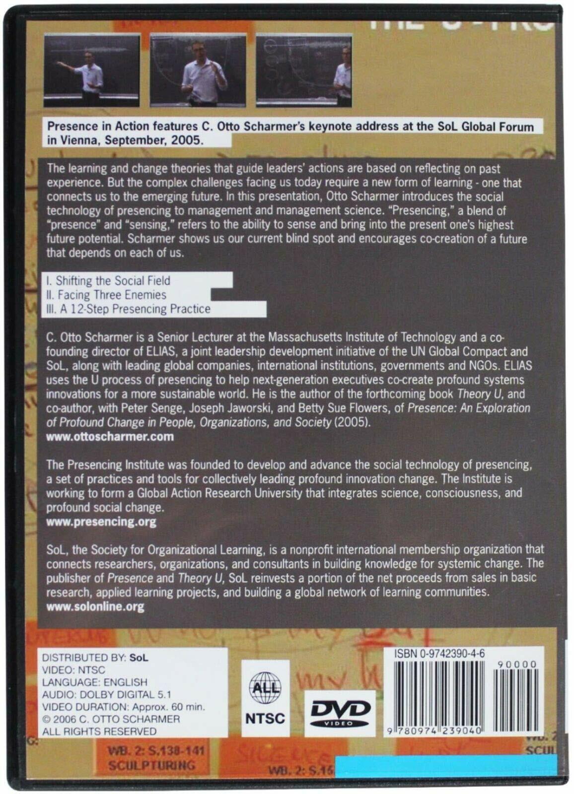Presence in Action: An Introduction to T DVD [DVD] - Like New