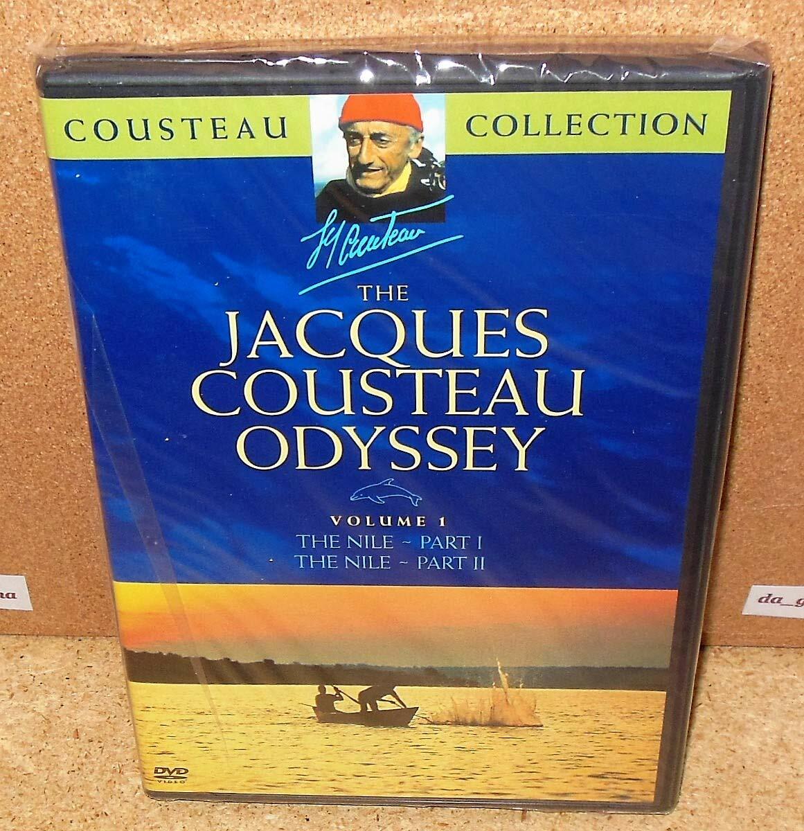 Jacques Cousteau Odyssey Volume 1 the Nile Part 1 & 2 [DVD] - Like New