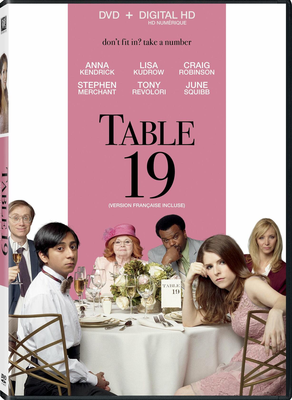 Table 19 (Bilingual) [DVD] - Like New