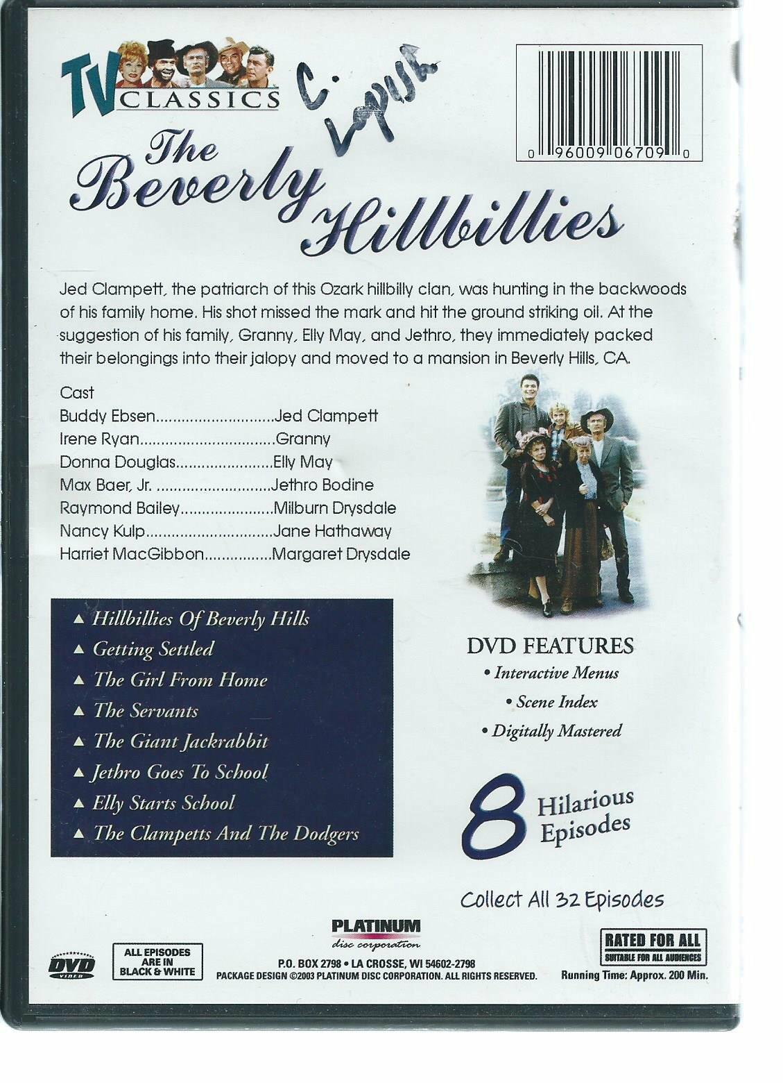 Beverly Hillbillies 1 [DVD] - Good
