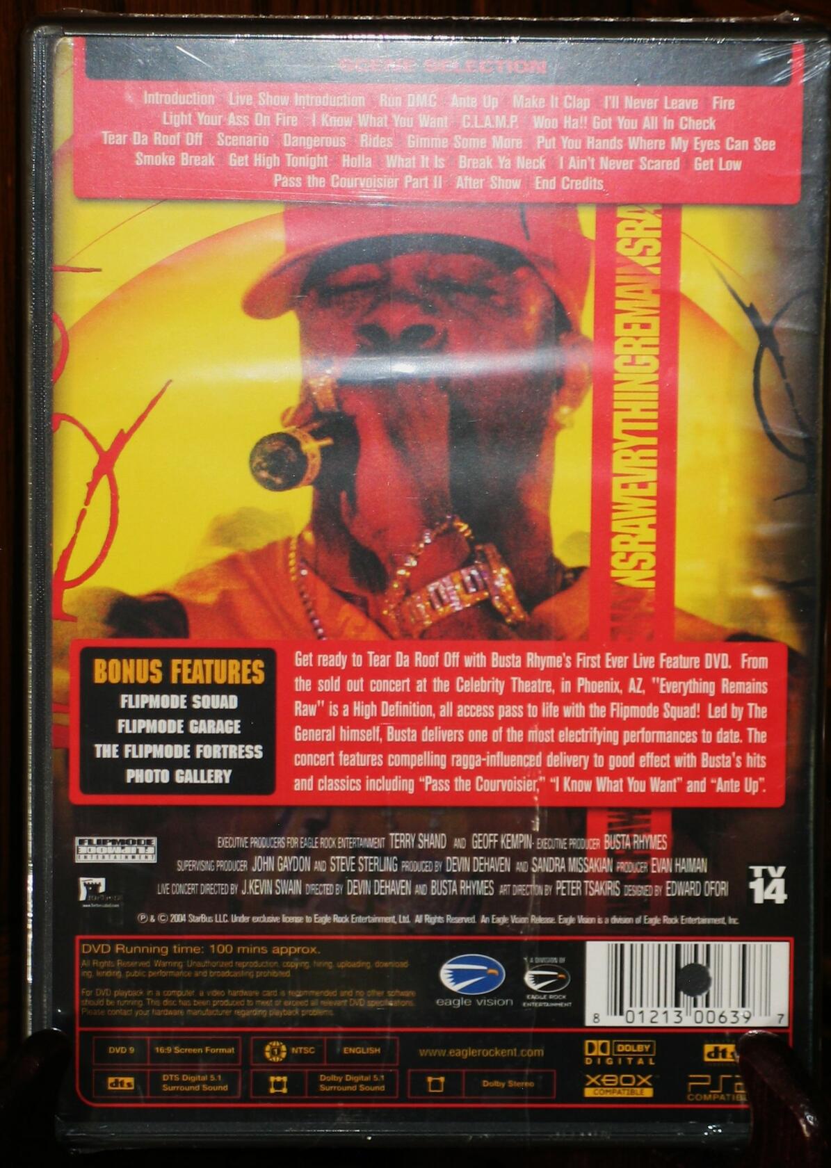 Busta Rhymes - Everything Remains Raw [DVD] Busta Rhymes; Flipmode Squad and Devin DeHaven