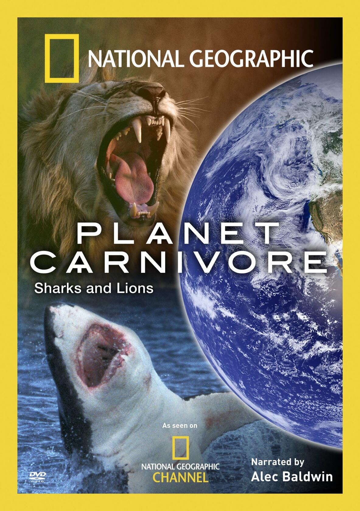 Planet Carnivore Sharks & Lions [DVD]