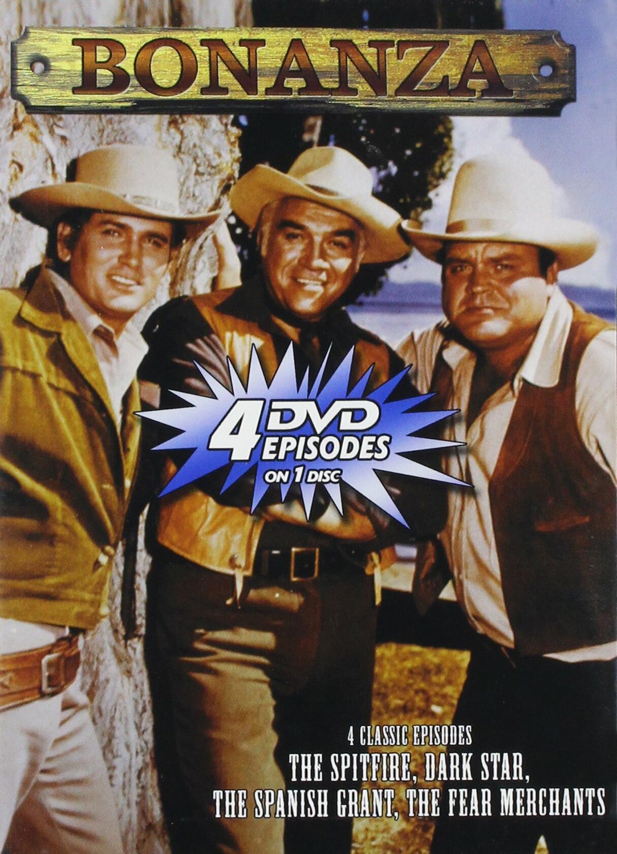 Bonanza: The Spitfire/Dark Star/The Spanish Grant/The Fear Merchants [Import] [DVD] - Good
