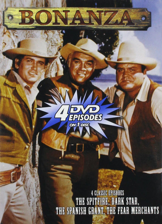 Bonanza: The Spitfire/Dark Star/The Spanish Grant/The Fear Merchants [Import] [DVD] - Good