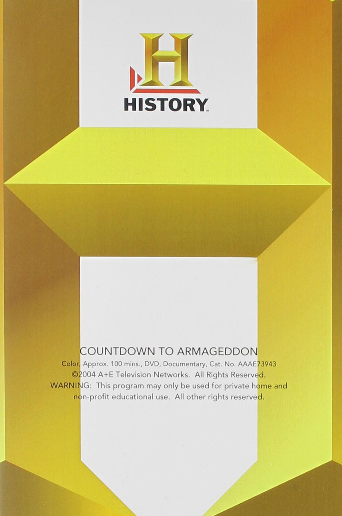 Countdown to Armageddon [Import] [DVD]