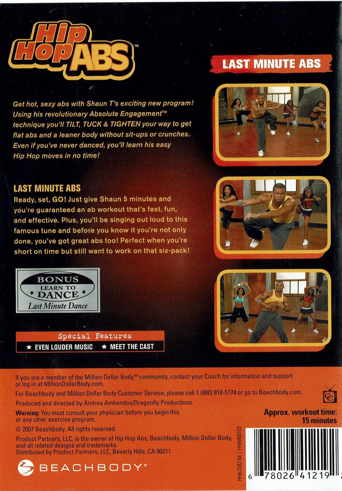 Hip Hop Abs: Last Minute Abs [DVD]