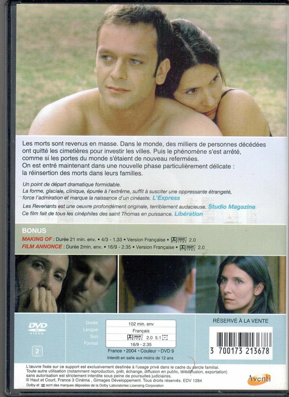 Les revenants [DVD] - Like New