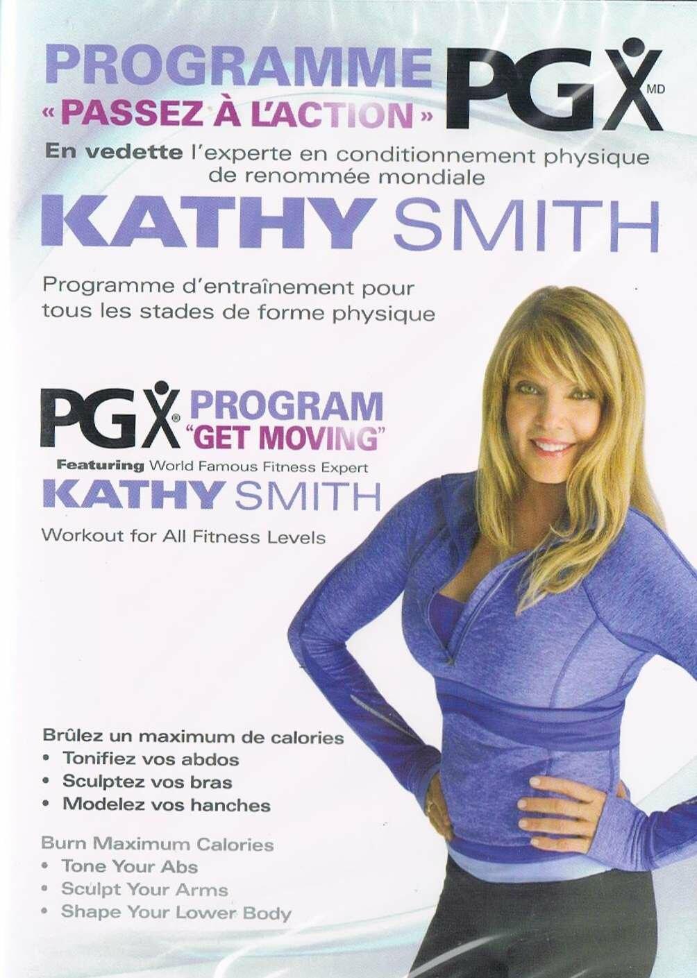 Kathy Smith: PGX Program get Moving, Workout for all fitness Levels / Programme PGX pour tous les stades de forme physique