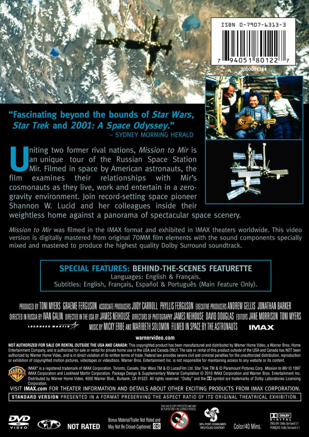 Mission to Mir [IMAX] [DVD]