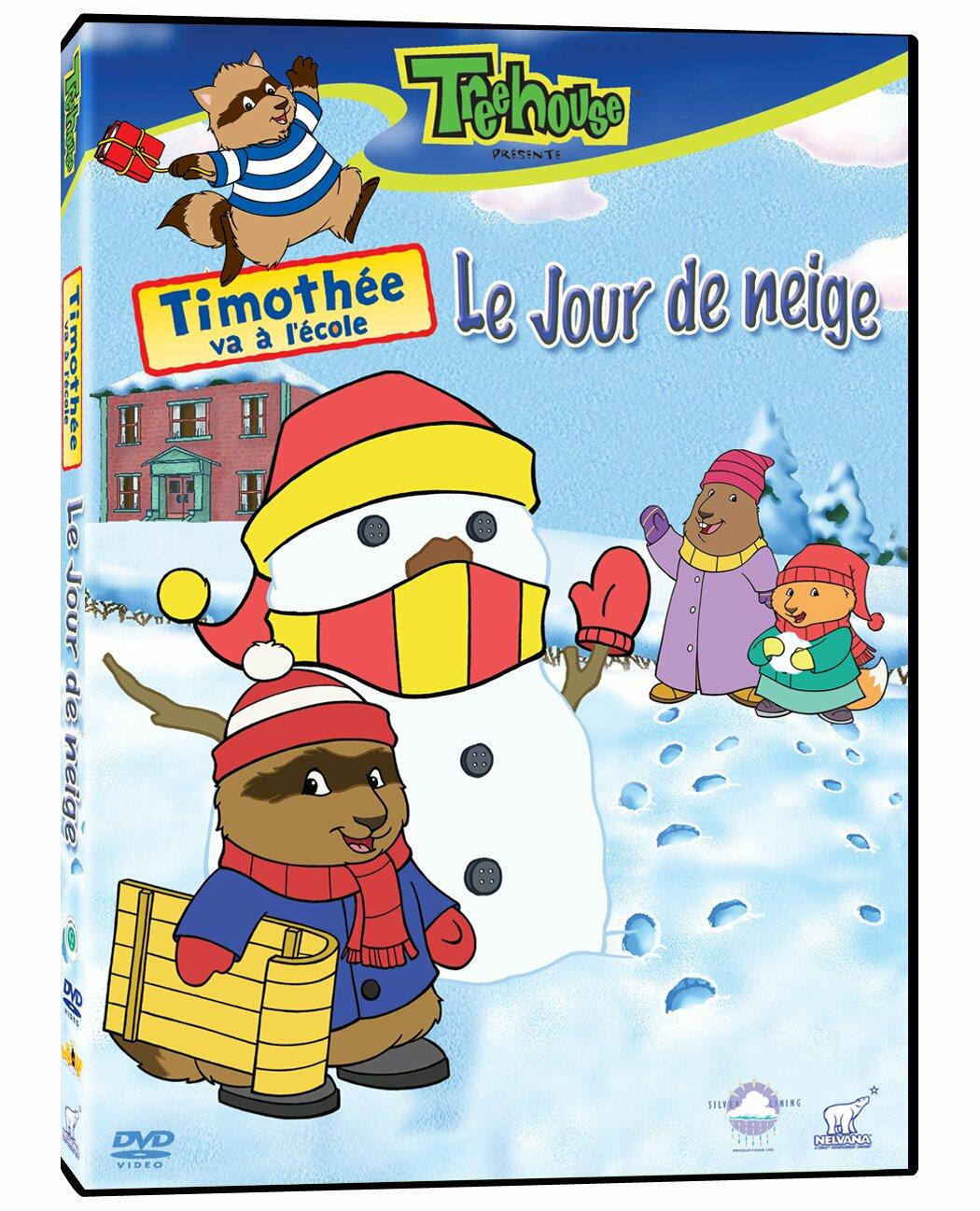 Timothée va à L’école Le Jour de neige