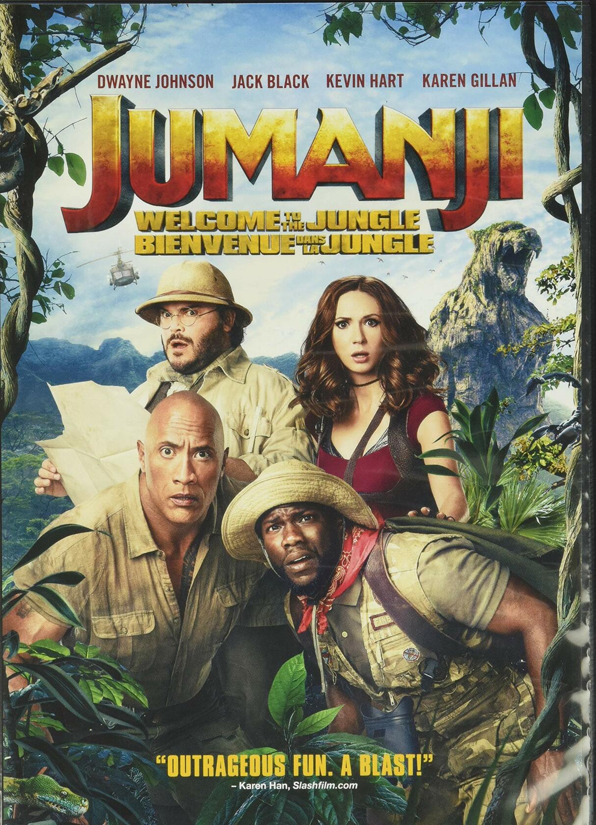 Jumanji: Welcome To the Jungle [DVD] - Very Good