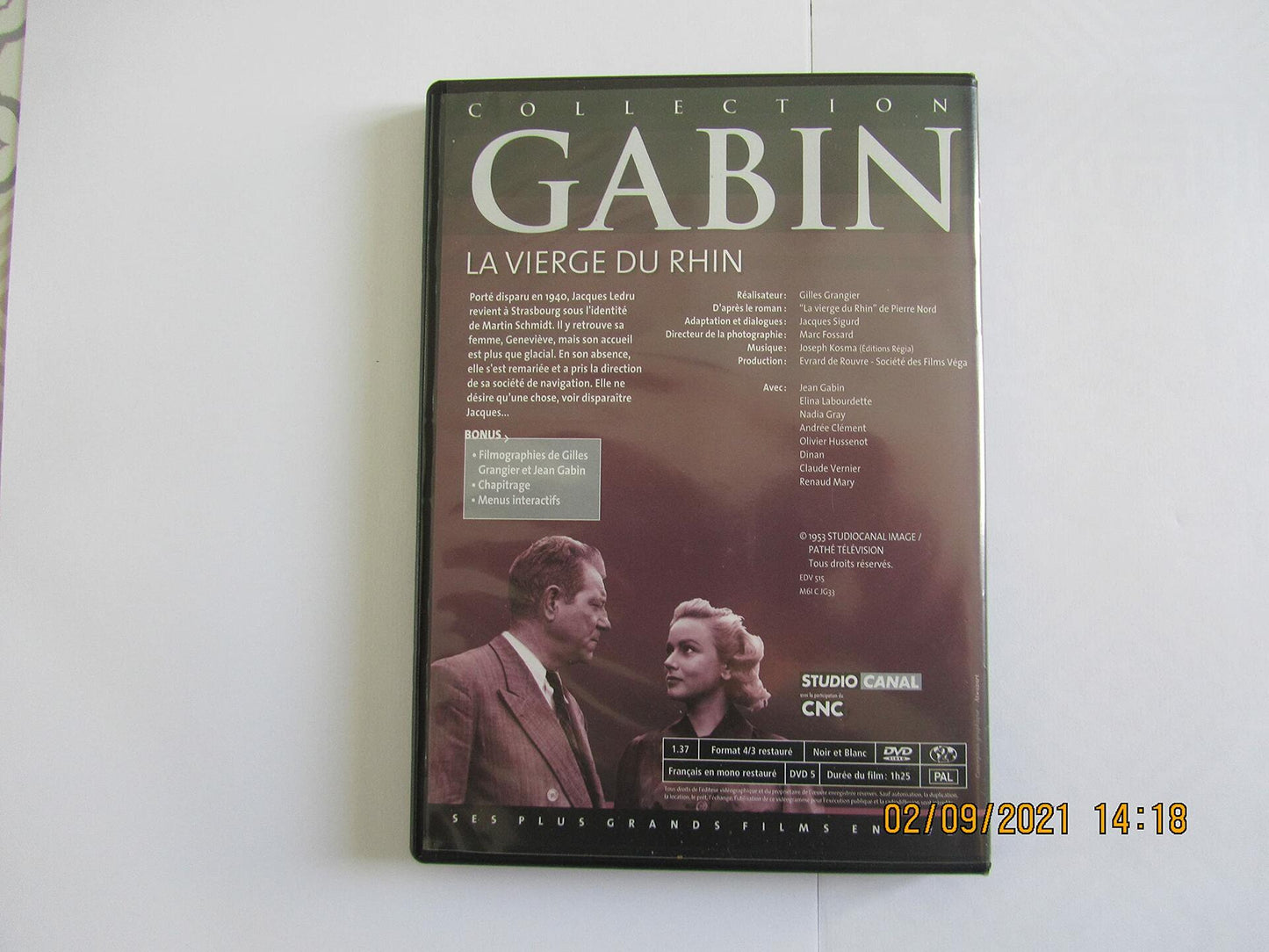 La Vierge du Rhin [DVD] - Very Good