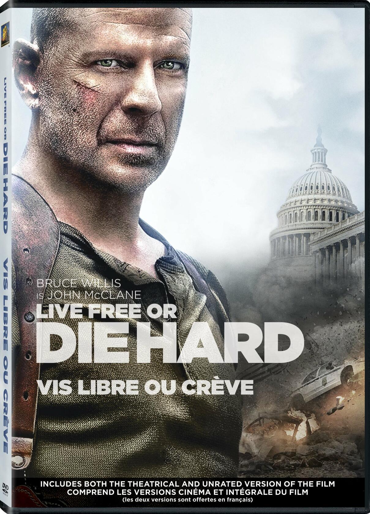 LIVE FREE OR DIE HARD [DVD] - Very Good