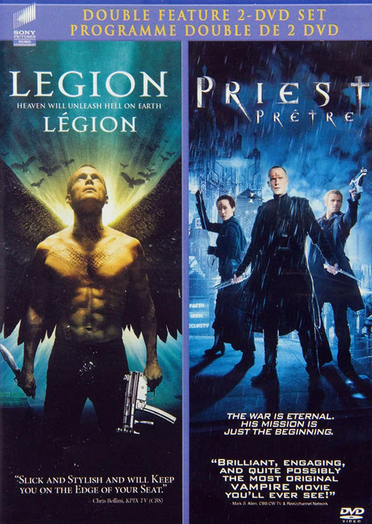 Legion (2010) / Priest (2011) - Set Bilingual [DVD] - Very Good