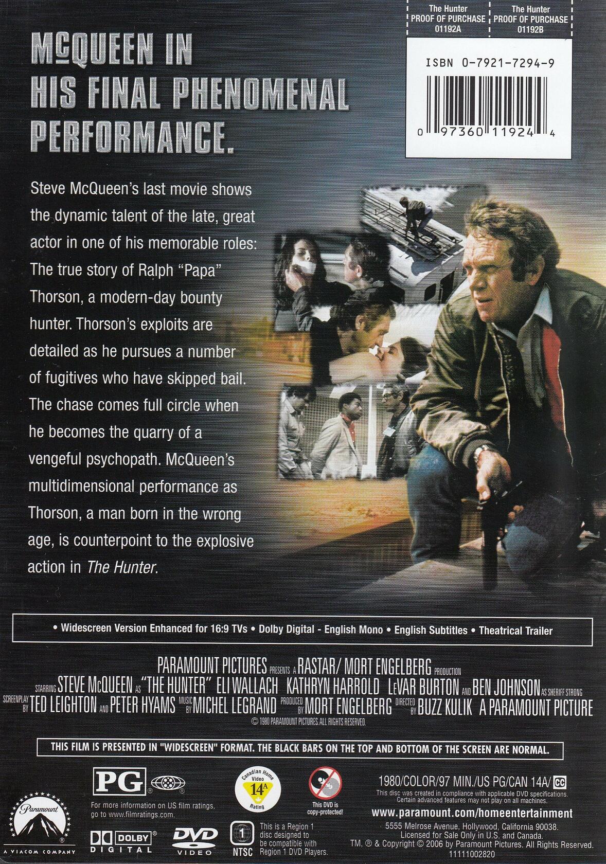 The Hunter [DVD] - Very Good