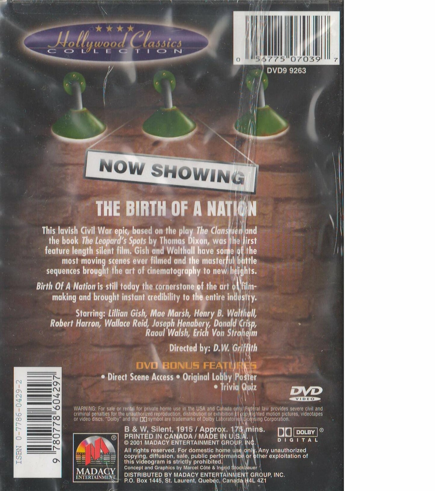 The Birth of a Nation [Import] [DVD] - Very Good