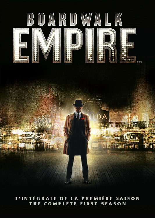 Boardwalk Empire: Complete First Season (QUE/VivaOVS/DVD) (Quebec/Repackaged/BILINGUAL/DVD) [DVD] - Very Good