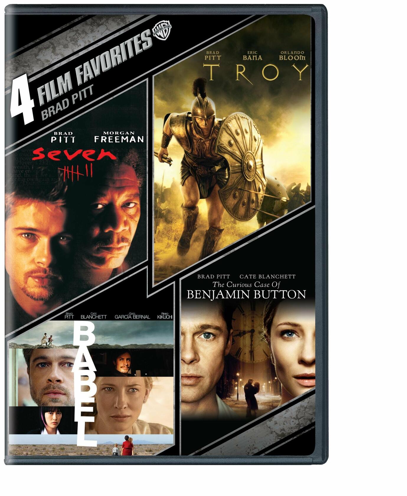4 Film Favorites: Brad Pitt [DVD] - Very Good
