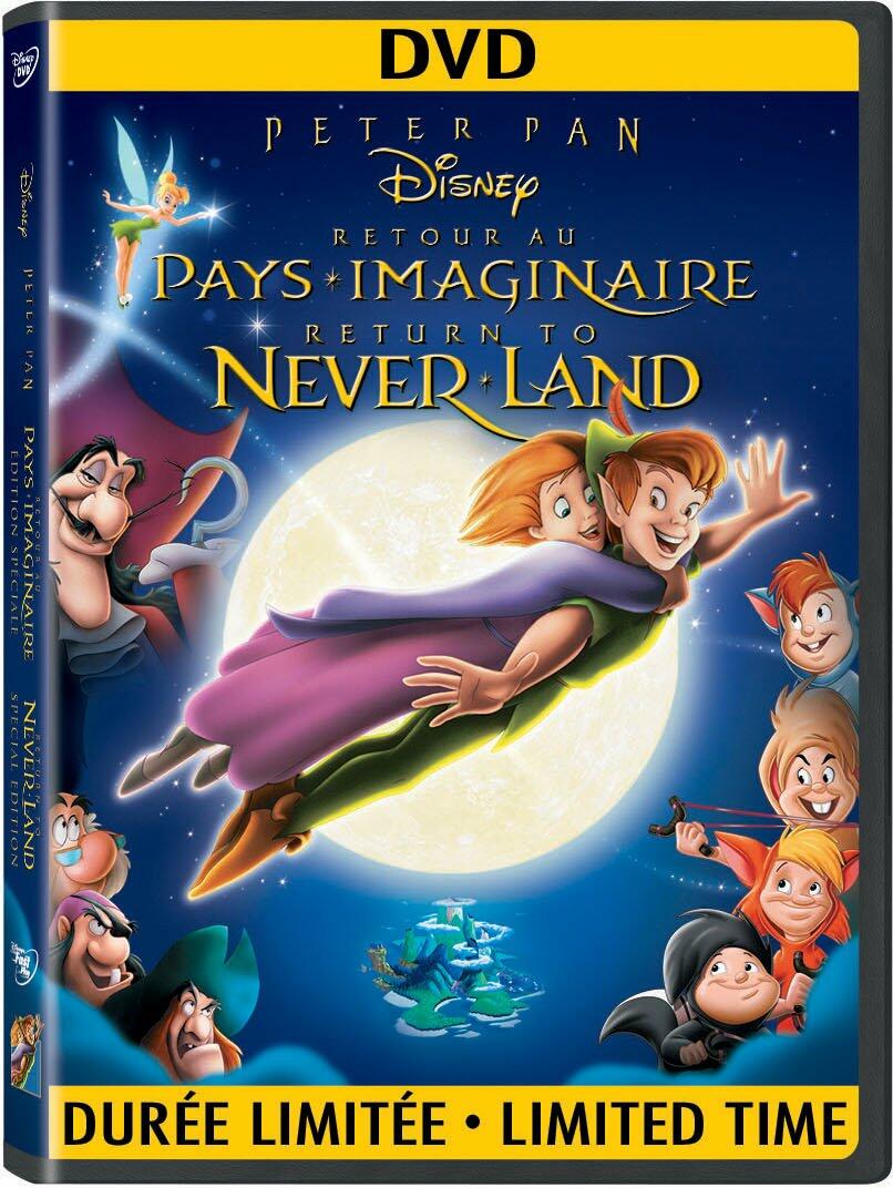 Peter Pan : Retour au pays imaginaire : Édition spéciale / Peter Pan: Return To Never Land: Special Edition (Bilingual) - Very Good