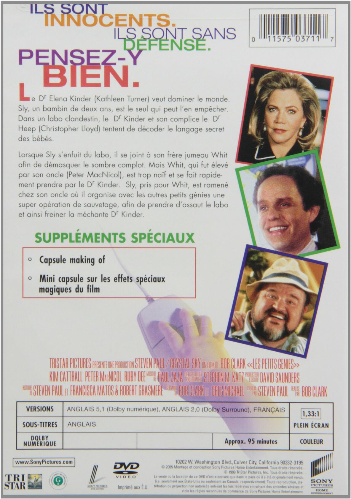 Baby Geniuses French (Bilingual) [DVD] - Very Good