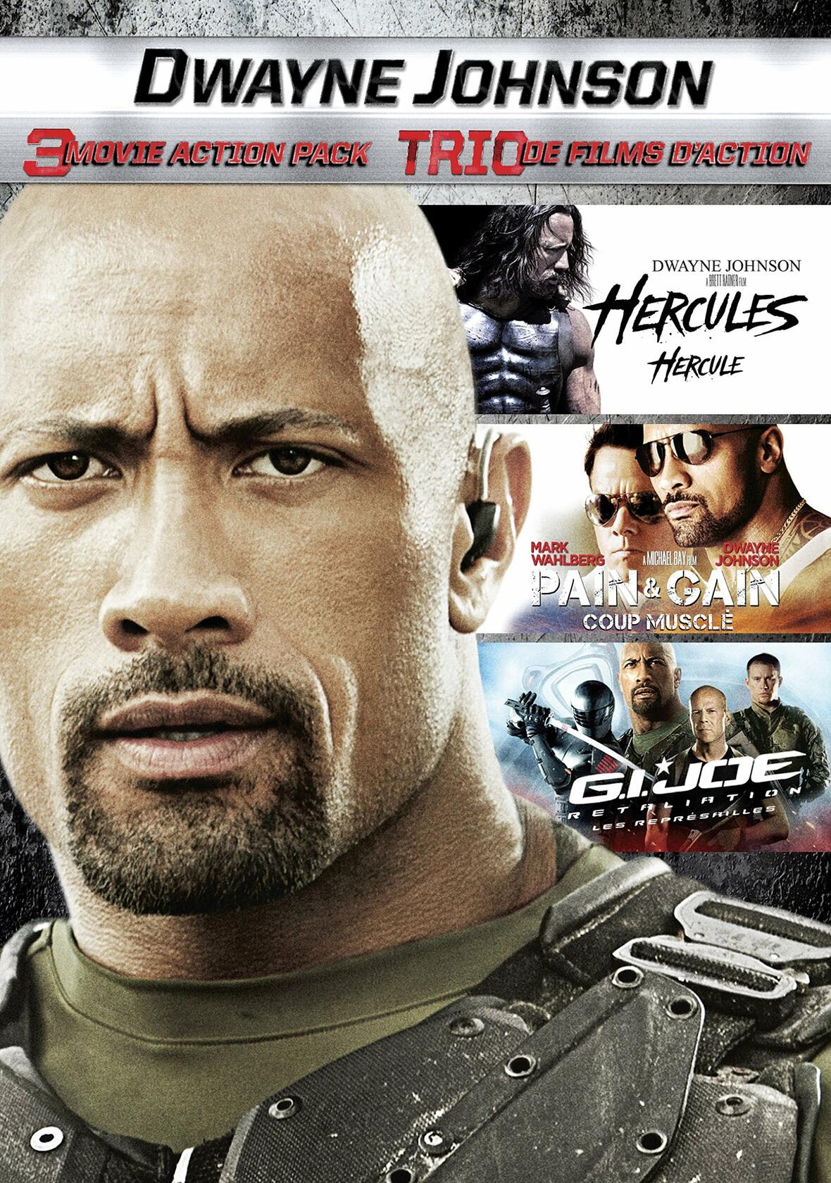 DWAYNE JOHNSON ACTION COLLECTION [DVD] - Very Good