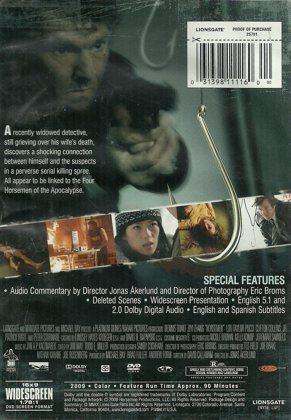 Horsemen [DVD] - Very Good