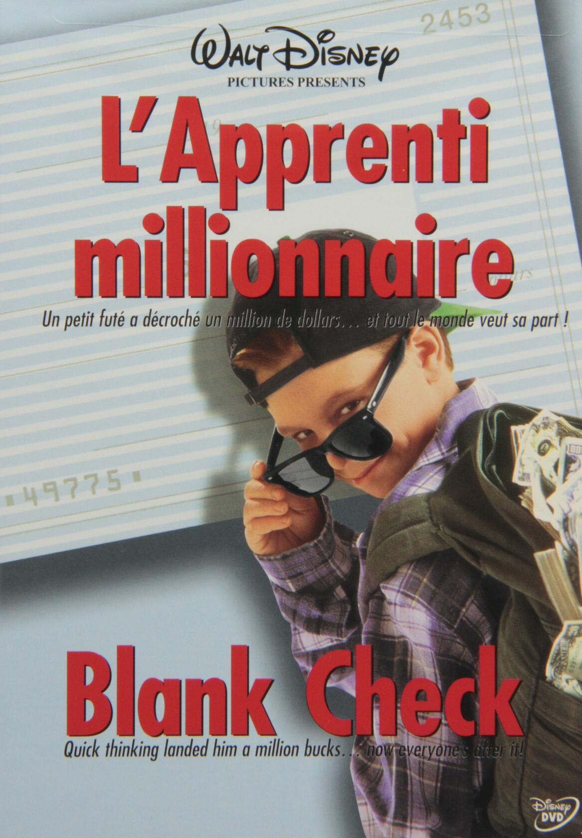 Blank Check (Bilingual) [DVD] - Very Good